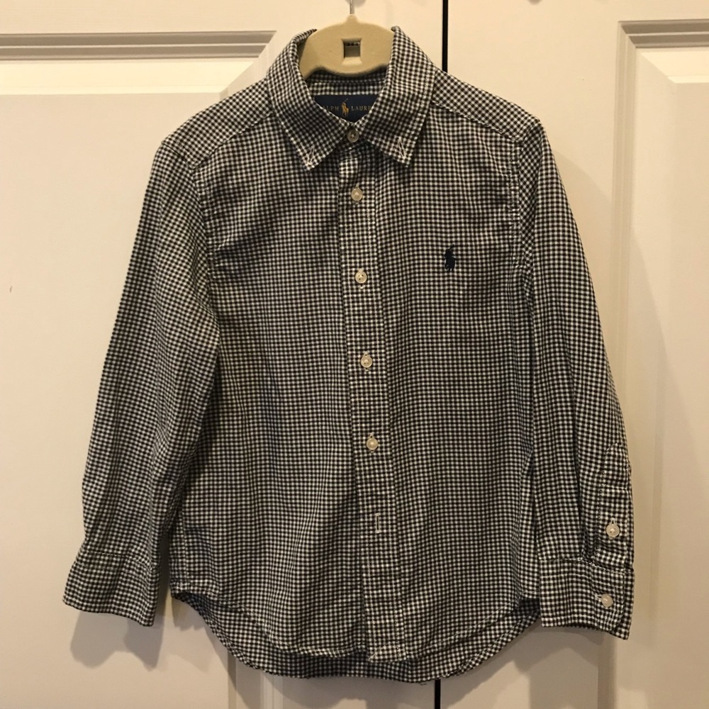 Ralph Lauren Button Down Shirt Size (4/4T)